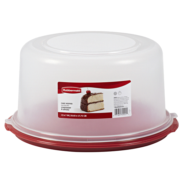 slide 1 of 1, Rubbermaid Round Cake Keeper, 1 ct