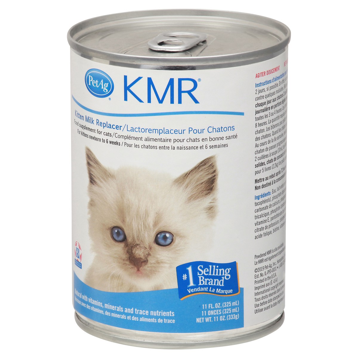 slide 6 of 9, Petag Kitten Milk Replacer 11 fl oz Can, 11 fl oz