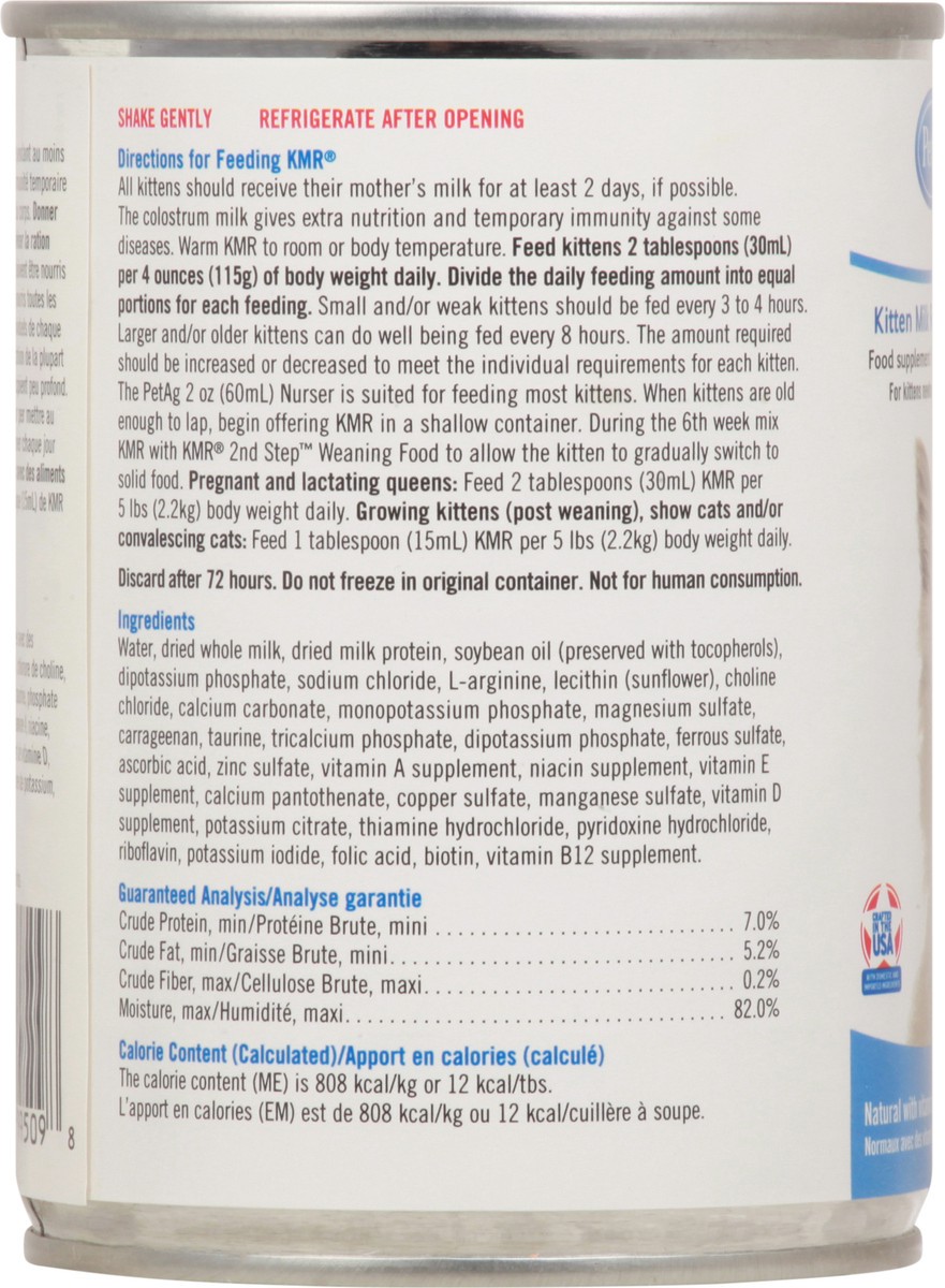 slide 4 of 9, Petag Kitten Milk Replacer 11 fl oz Can, 11 fl oz