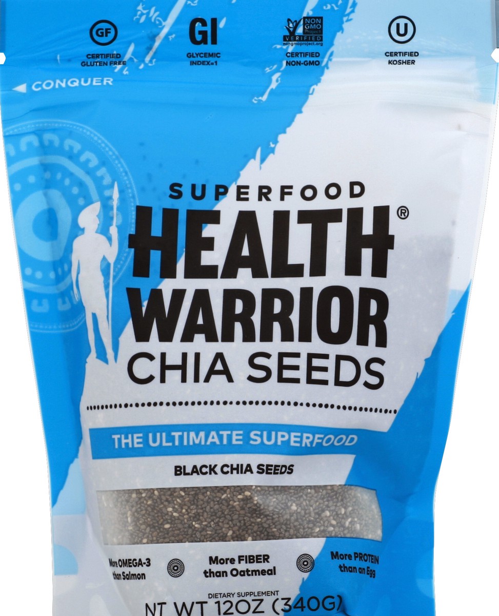 slide 2 of 2, Health Warrior Chia Seeds, 12 Oz, 12 oz