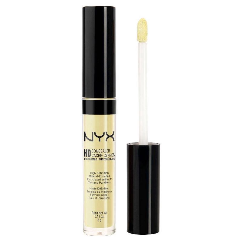 slide 1 of 1, NYX Professional Makeup HD Photogenic Undereye Concealer Wand - Medium Coverage - Yellow - 0.11oz, 0.11 oz