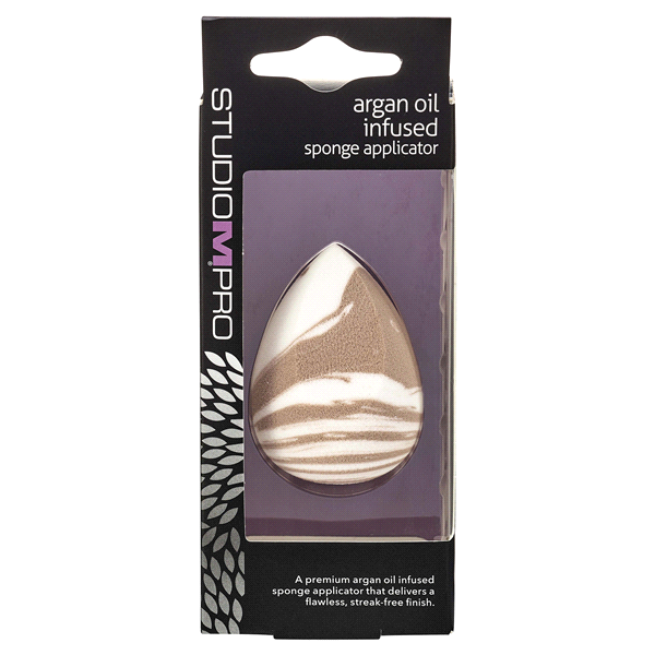 slide 1 of 1, Studio M Argan Oil Infused Sponge Applicator, 1 ct