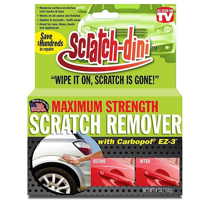 slide 1 of 1, Scratch Dini Scratch Remover 4 oz, 4 fl oz