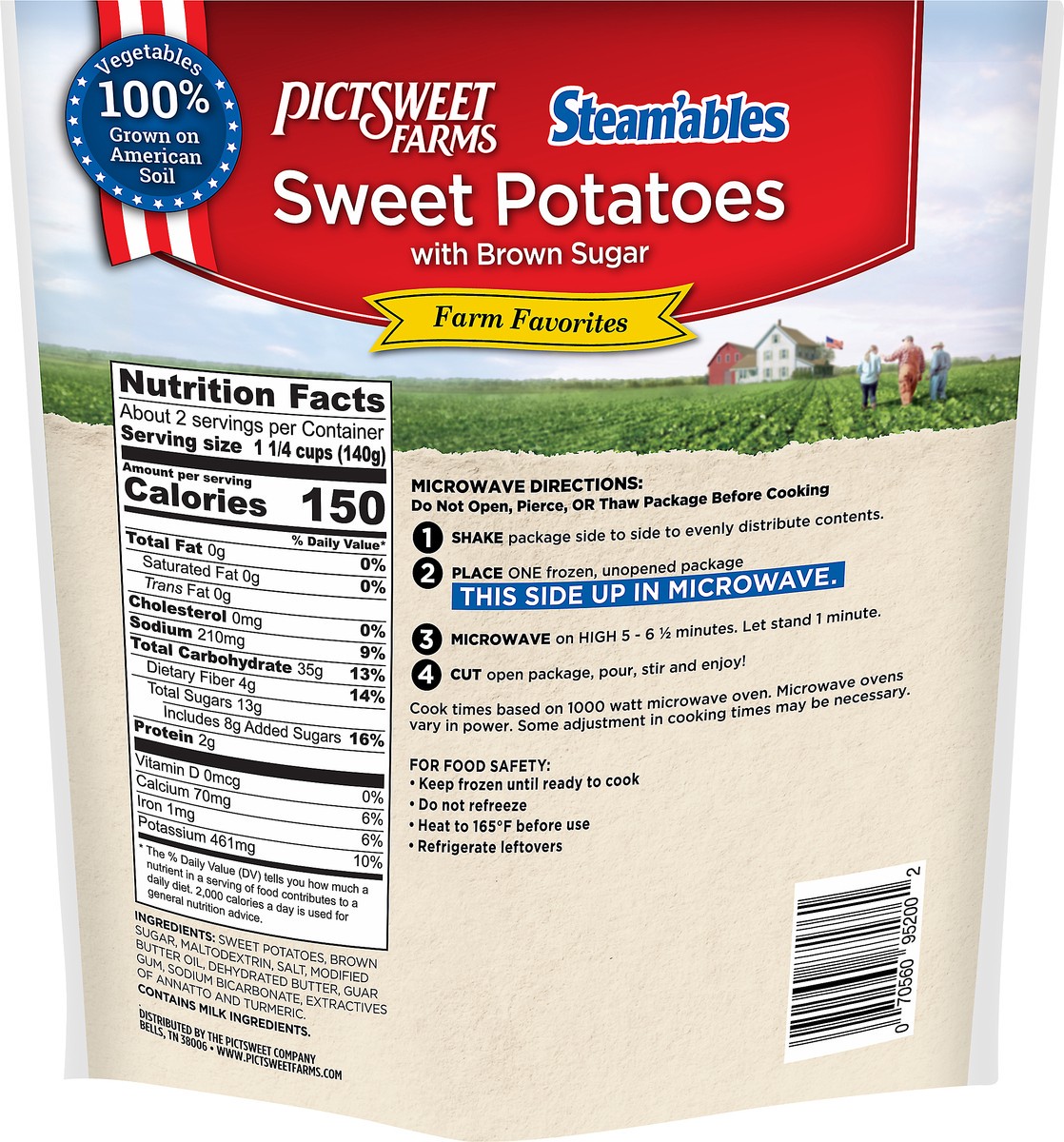 slide 9 of 9, PictSweet Sweet Potatoes, 9 oz