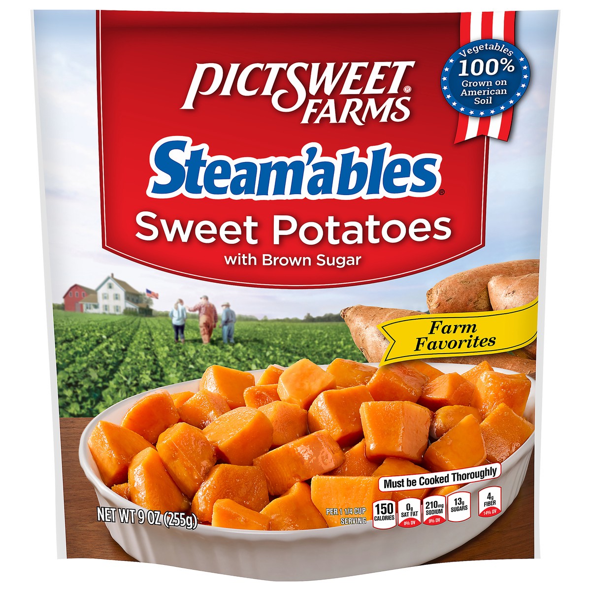 slide 3 of 9, PictSweet Sweet Potatoes, 9 oz