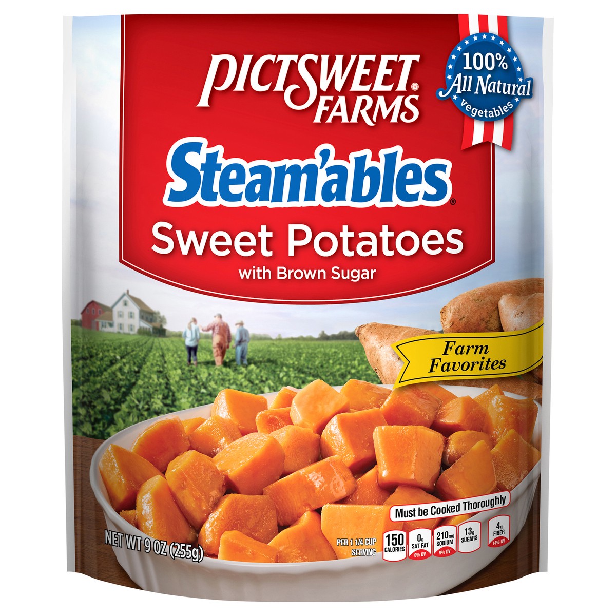 slide 1 of 9, PictSweet Sweet Potatoes, 9 oz