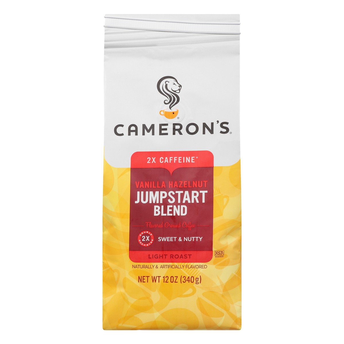 slide 1 of 11, Cameron's Light Roast Ground Vanilla Hazelnut Jumpstart Blend Coffee 12 oz, 12 oz