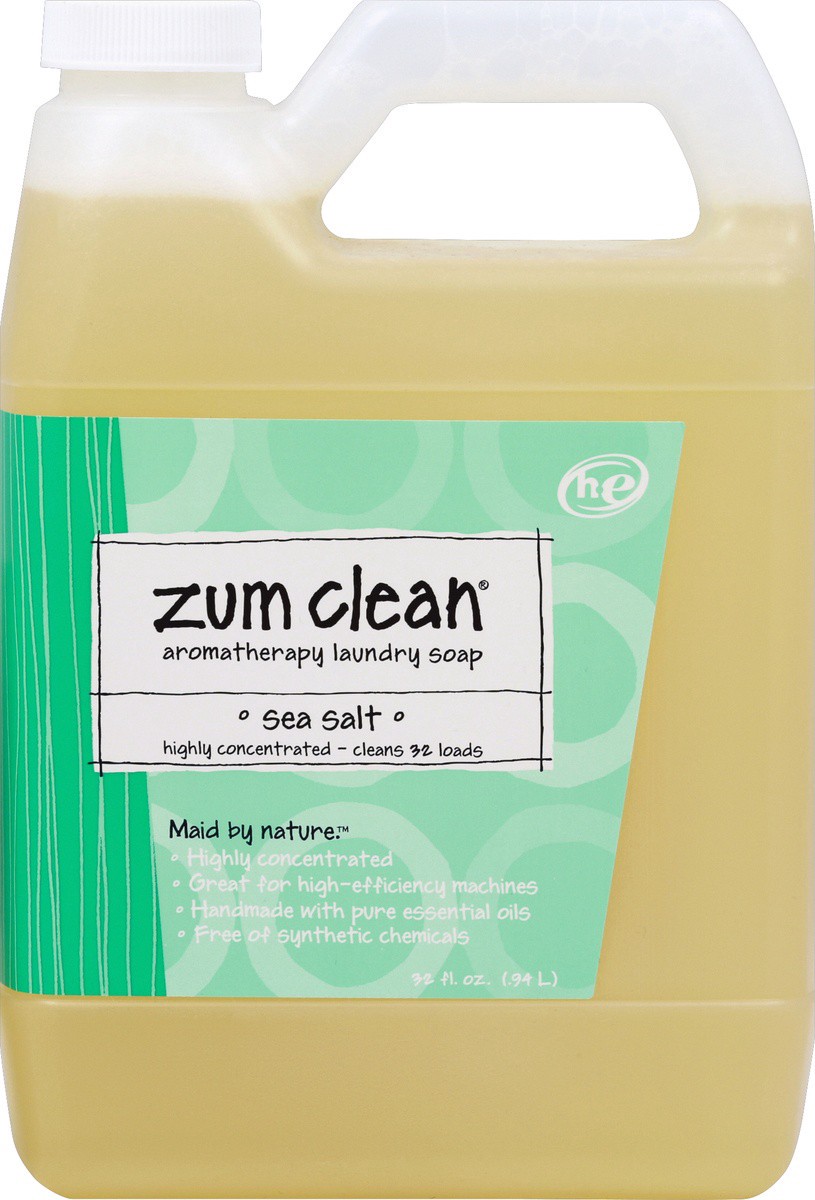 slide 2 of 2, Zum Sea Salt Laundry Soap 32 fl oz, 32 fl oz