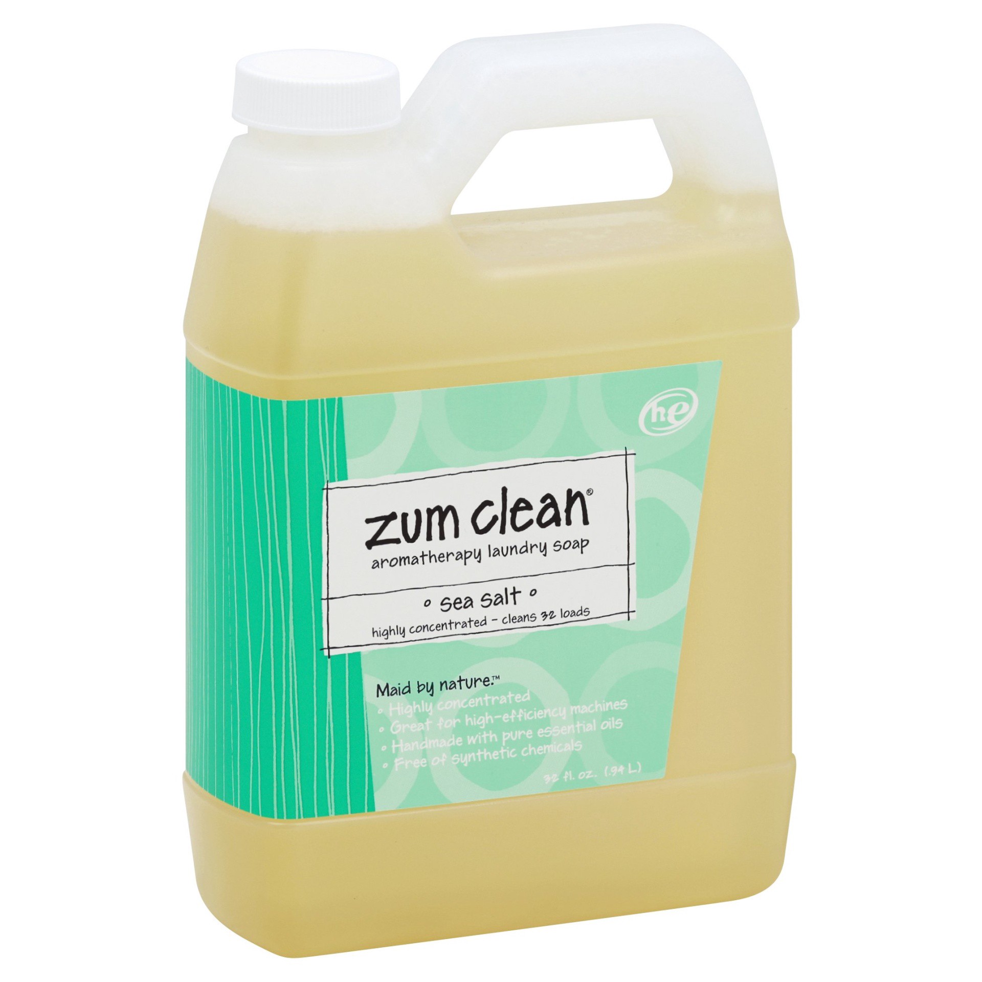 slide 1 of 2, Zum Sea Salt Laundry Soap 32 fl oz, 32 fl oz