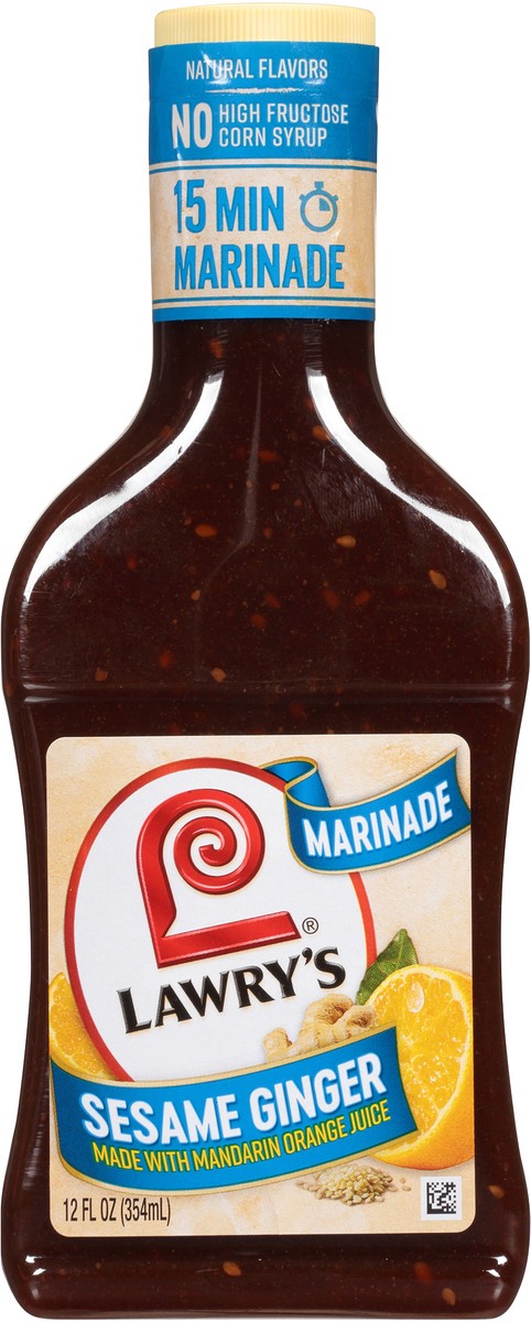 slide 10 of 11, Lawry's Marinade Sesame & Ginger, 12 fl oz