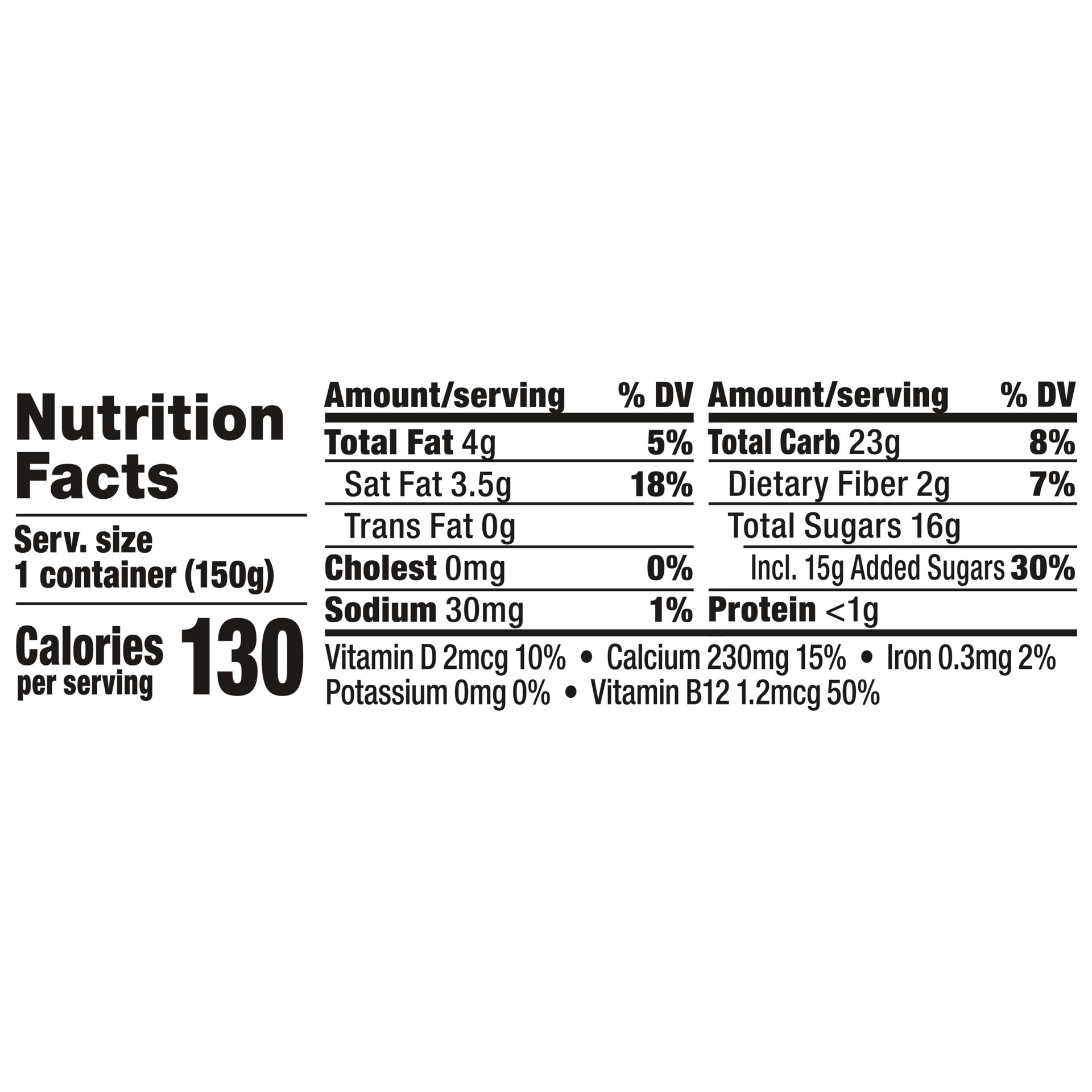 slide 5 of 5, So Delicious Dairy Free Coconut Milk Yogurt Alternative, Peach, Vegan, Gluten Free, Non-GMO, Creamy Plant Based Yogurt Alternative, 5.3 oz Container, 5.30 fl oz