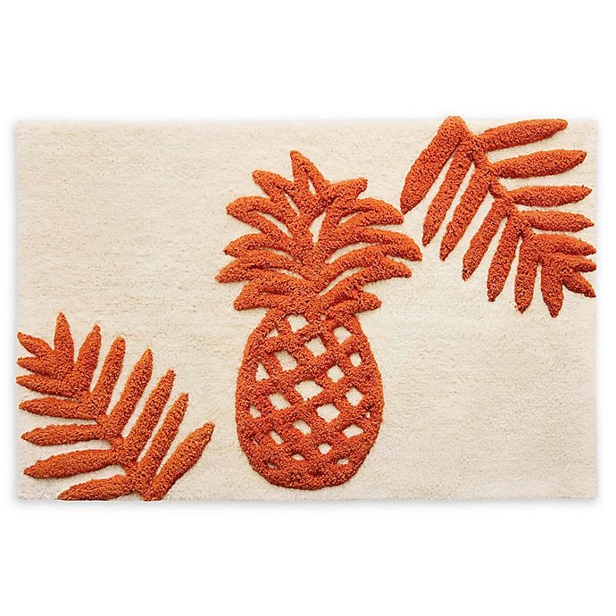 slide 1 of 3, Tommy Bahama Batik Pineapple Coral 1'6 x 2'4 Accent Rug, 1 ct