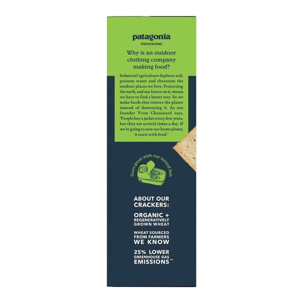 slide 4 of 4, Patagonia Provisions Organic Rosemary Garlic Crackers - 4.4 oz, 4.4 oz
