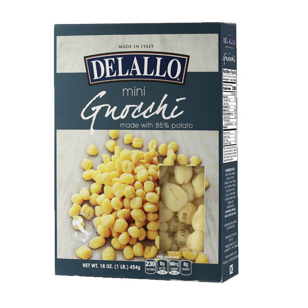slide 1 of 1, DeLallo Mini Potato Gnocchi, 16 oz