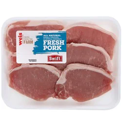 Weis Fresh From The Farm Boneless Pork Chops