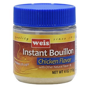 slide 1 of 1, Weis Quality Chicken Flavor Instant Bouillon, 4 oz