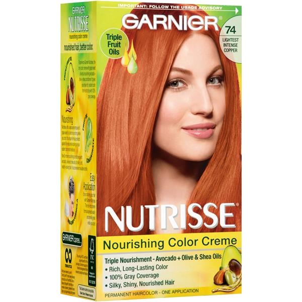 slide 1 of 1, Garnier Lightest Intense Copper Hair Dye Kit, 1 kit