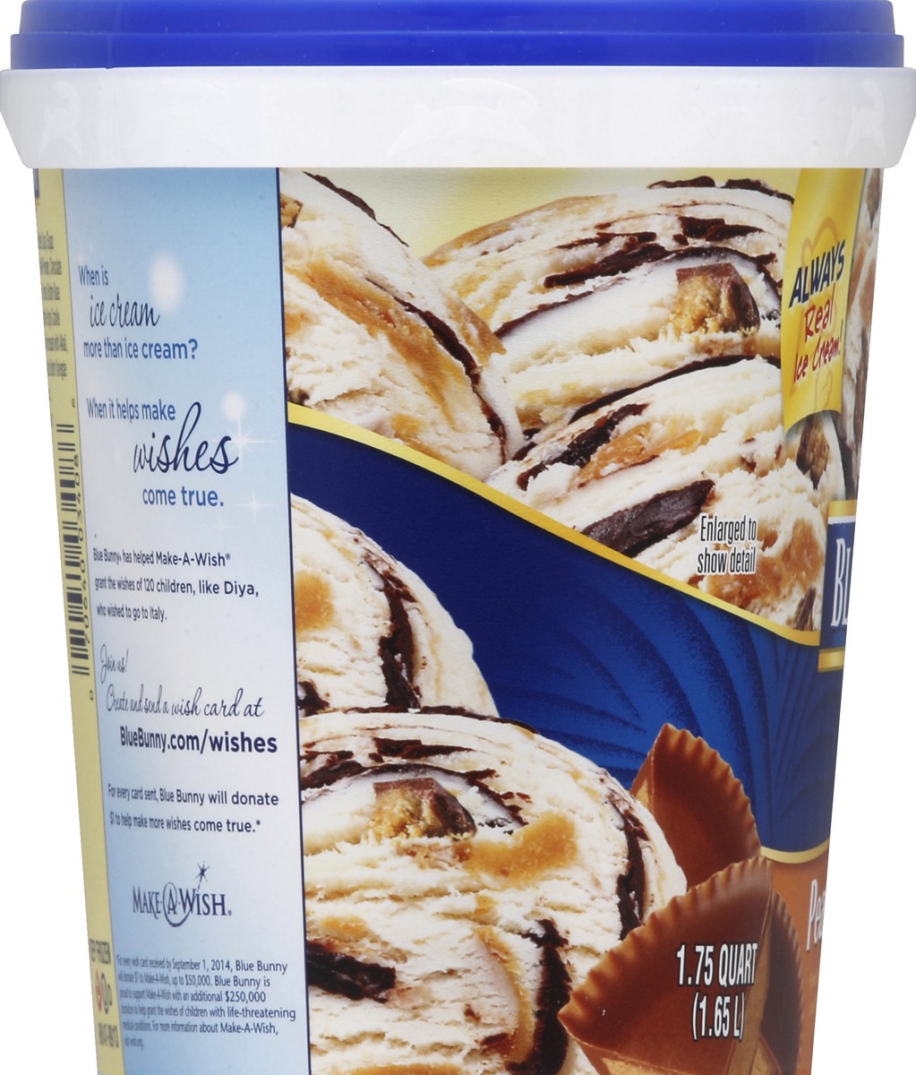 slide 3 of 4, Blue Bunny Premium Peanut Butter Panic Ice Cream, 1.75 qt