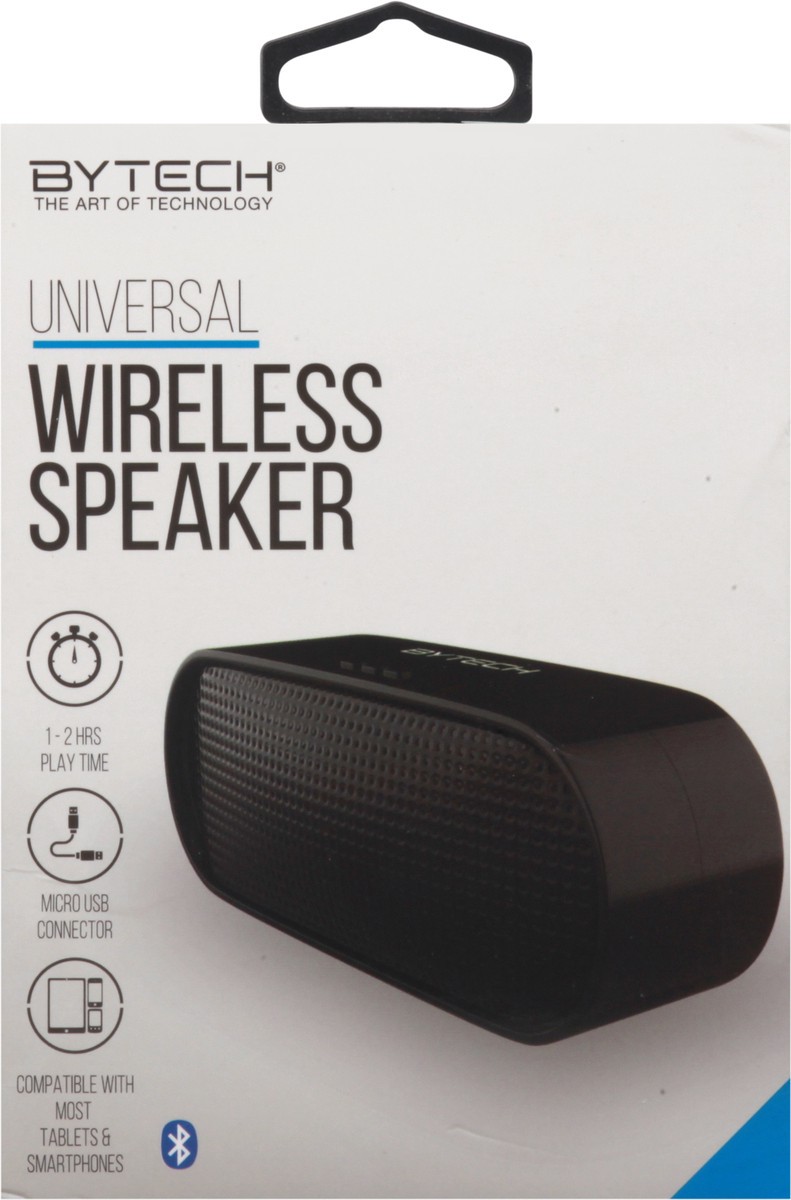 slide 4 of 12, Bytech Universal Wireless Speaker 1 ea, 1 ea