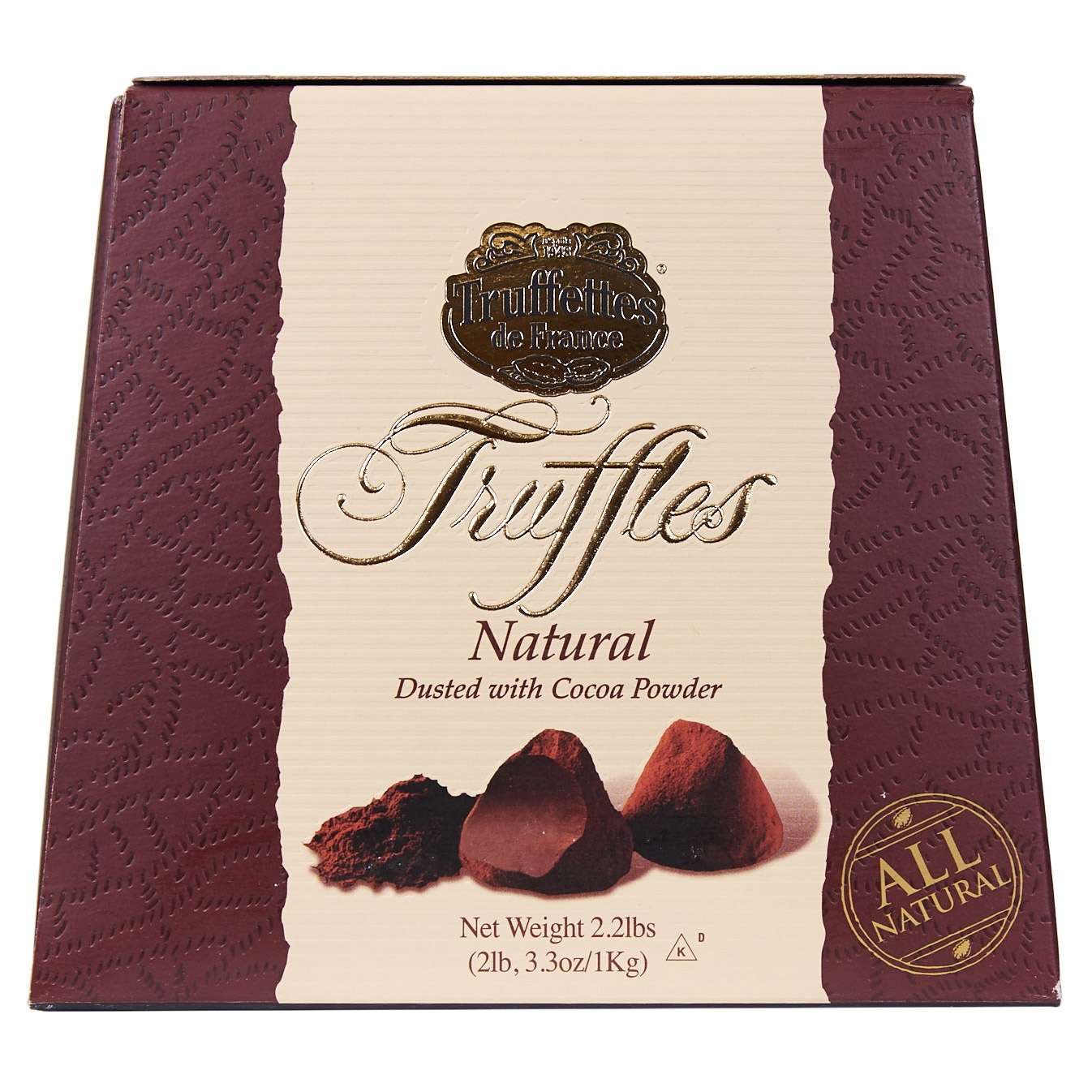 slide 1 of 1, Truffettes de France Natural French Truffles, 2 ct; 35.2 oz