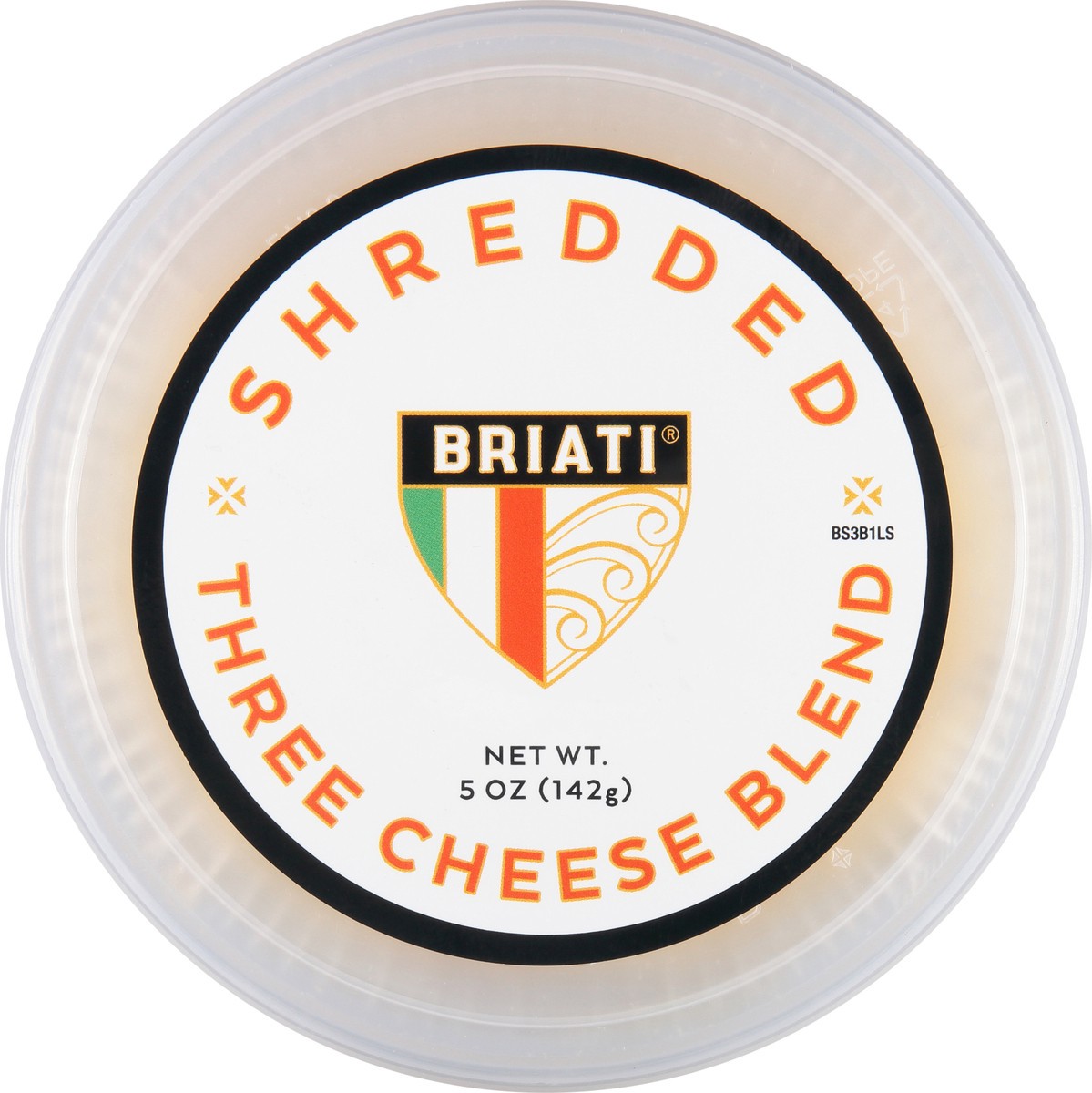 slide 3 of 9, Briati Shredded Cheese, Three Cheese Blend, 5 oz