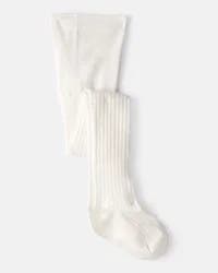 Carter's Carters Girls Rib Tights - White White 4-7