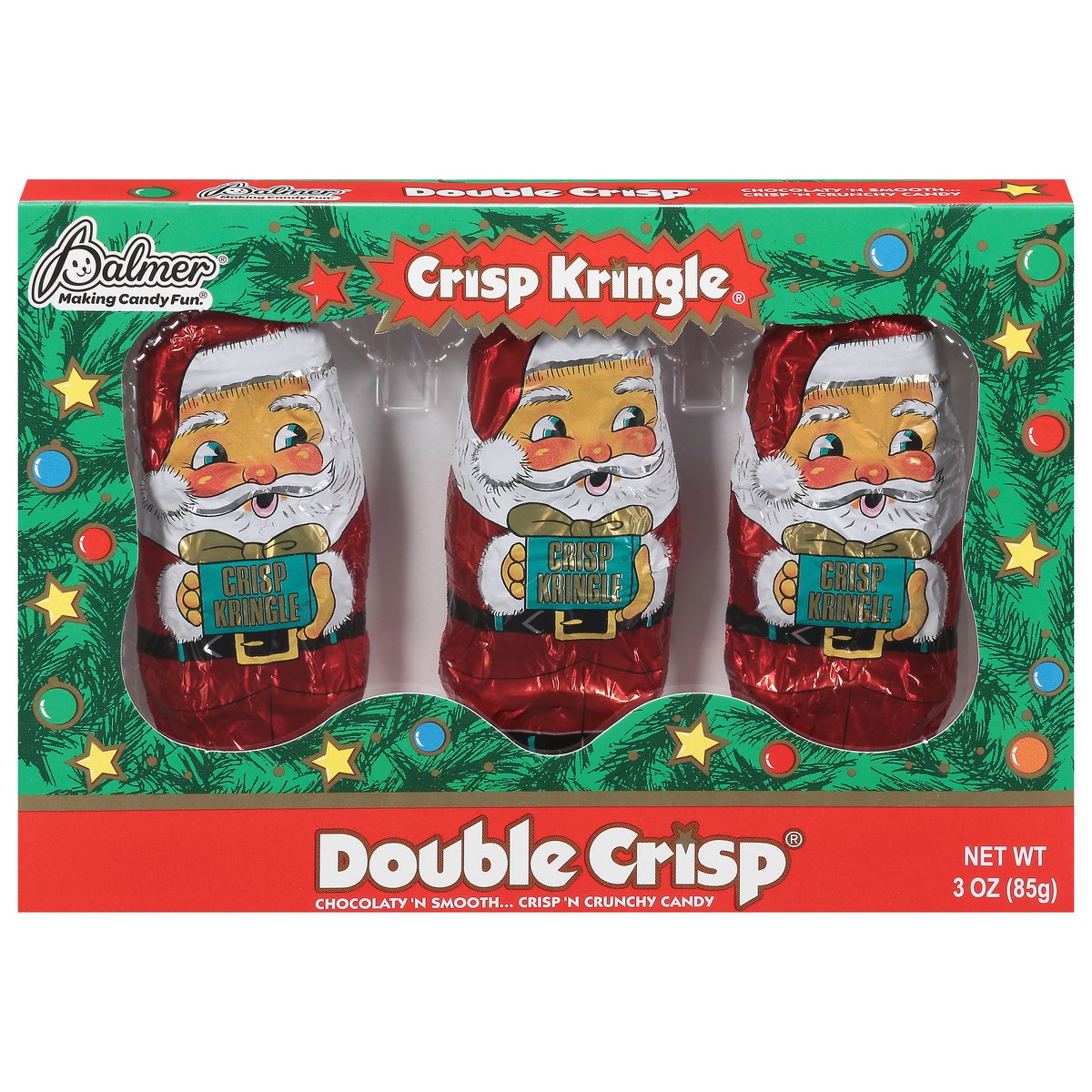 slide 1 of 10, Palmer Crisp Kringle Double Crisp Candy 3 oz, 3 oz