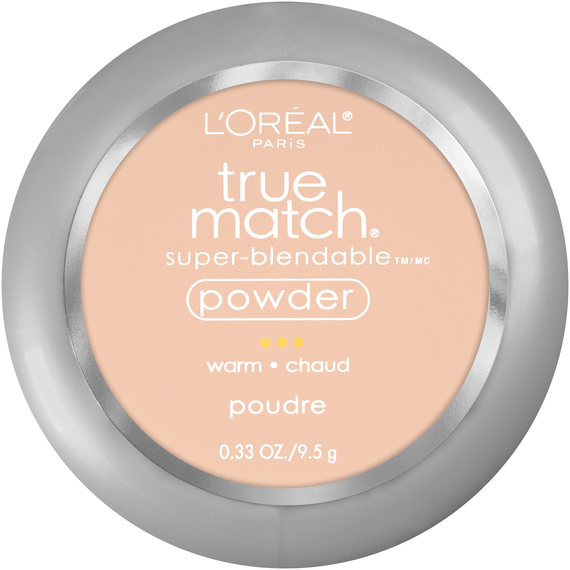 slide 2 of 6, L'Oréal True Match Super Blendable Powder - W2 Light Ivory, 0.33 oz