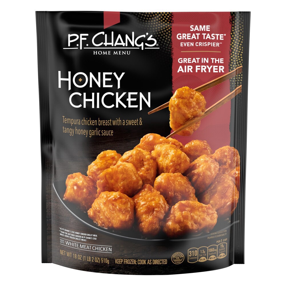 slide 1 of 1, P.F. Chang's Home Menu Honey Chicken, Frozen Food, 18 oz., 18 oz