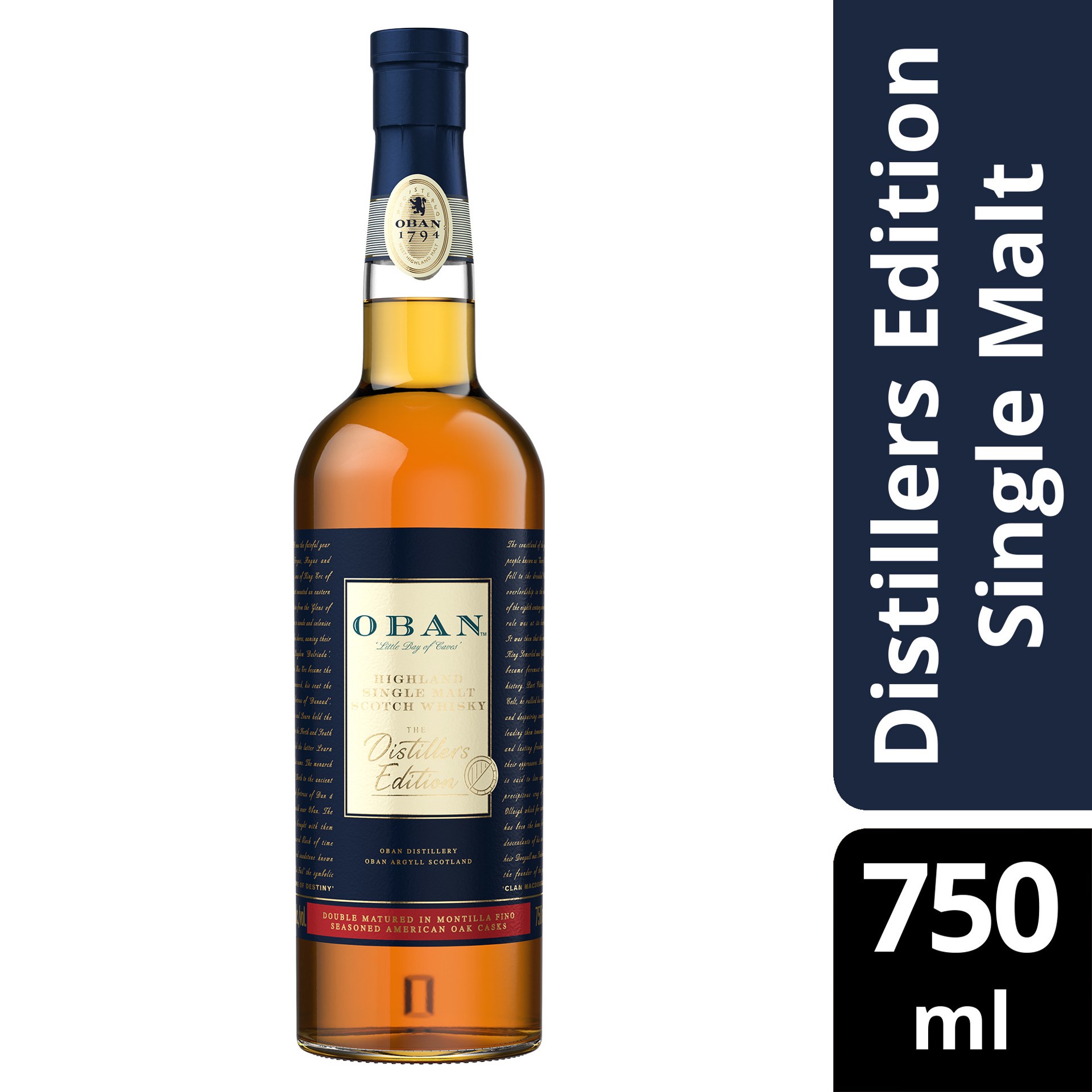 slide 5 of 6, Oban Distiller's Edition 2024 Single Malt Scotch Whisky, 750 mL, 750 ml