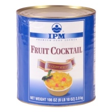 slide 1 of 1, iPM Fruit Cocktail, 110 oz