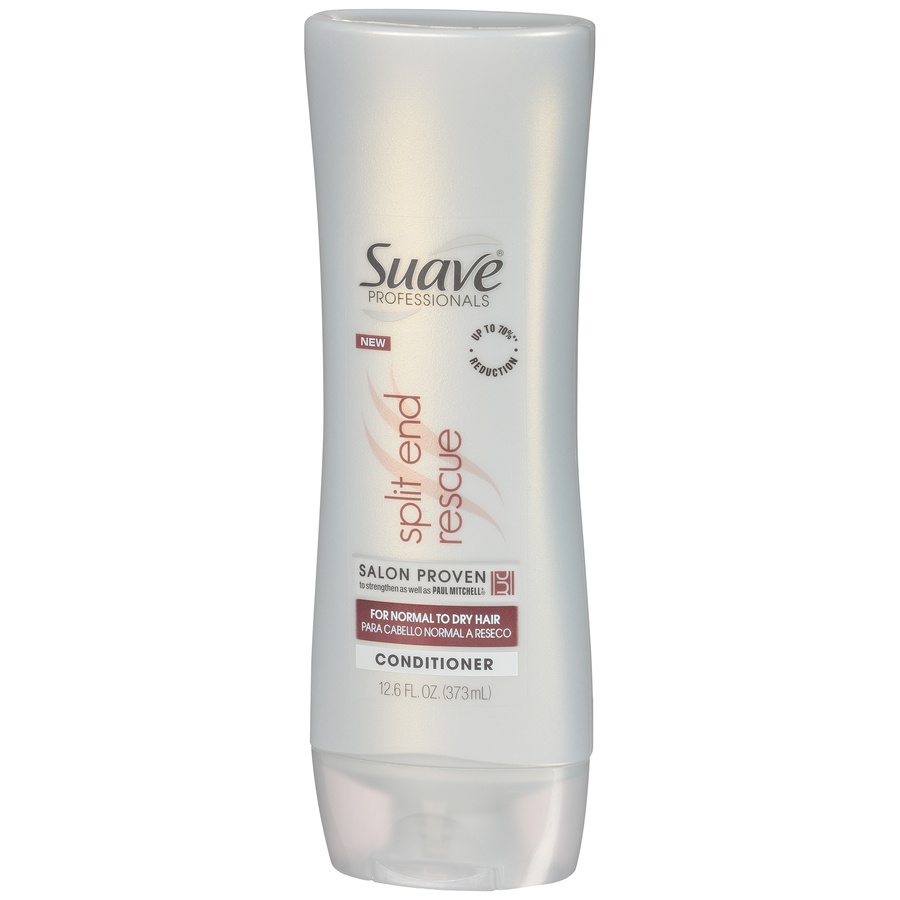 slide 3 of 7, Suave Professionals Split End Rescue Conditioner, 12.6 fl oz