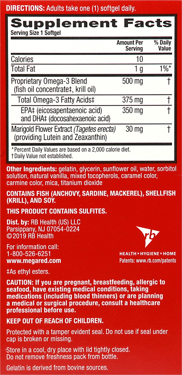 slide 4 of 9, MegaRed Value Pack Advanced Softgels Total Body + Refresh 65 ea, 65 ct