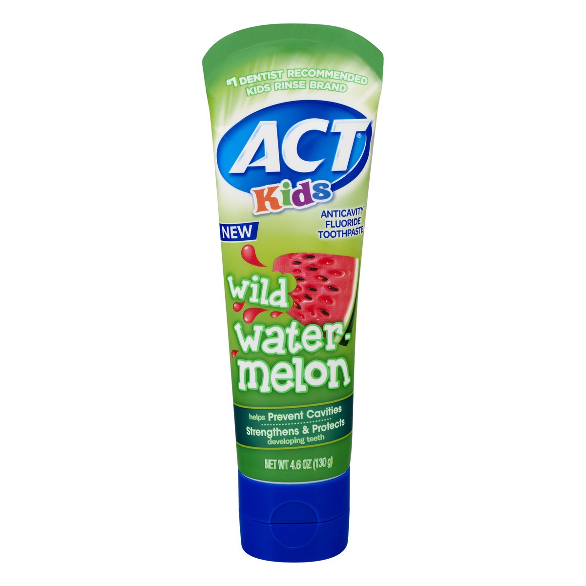 slide 1 of 1, ACT Kids Wild Watermelon Toothpaste, 4.6 oz