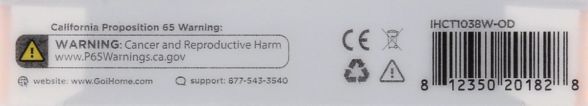 slide 10 of 11, iHome 6 Feet Strain Defense USB to Lightning Cable 1 ea, 1 ct