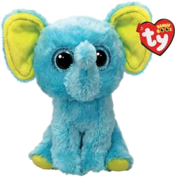 TY Trunkles Elephant Blue