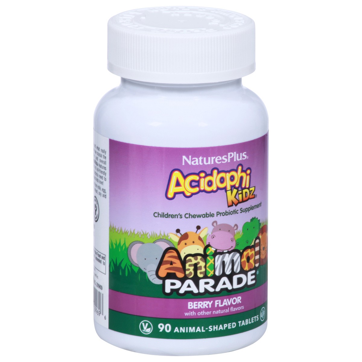 slide 4 of 9, Nature's Plus Animal Parade Acidophi Kidz Supplements, 90 ct