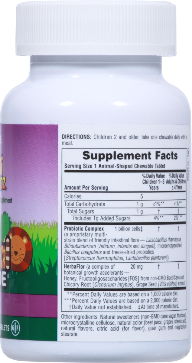 slide 7 of 9, Nature's Plus Animal Parade Acidophi Kidz Supplements, 90 ct