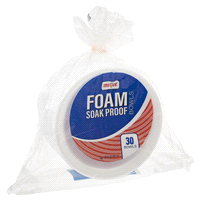 slide 3 of 29, Meijer Soak Proof Foam Bowls, 30 ct