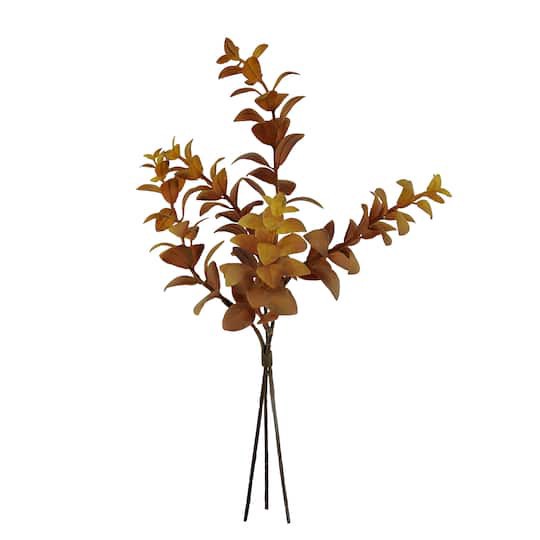 slide 1 of 3, Mini Brown Eucalyptus Bundle By Ashland, 12 in x 6 in x 3 in