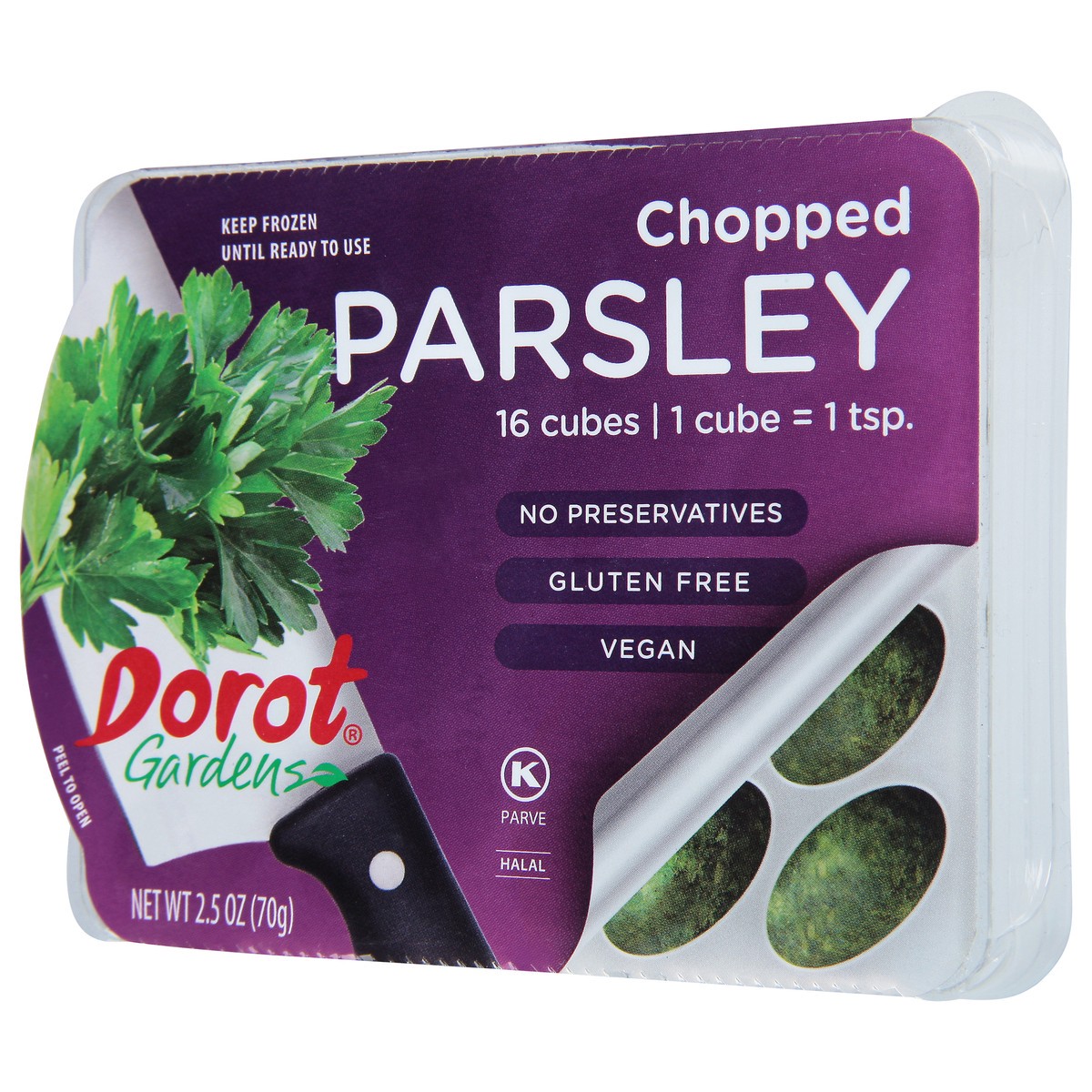 slide 4 of 4, Dorot Gardens Chopped Parsley 16, 2.5 oz