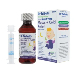 Dr. Talbot's Infant Mucus + Cold Relief, Nighttime, 4 oz