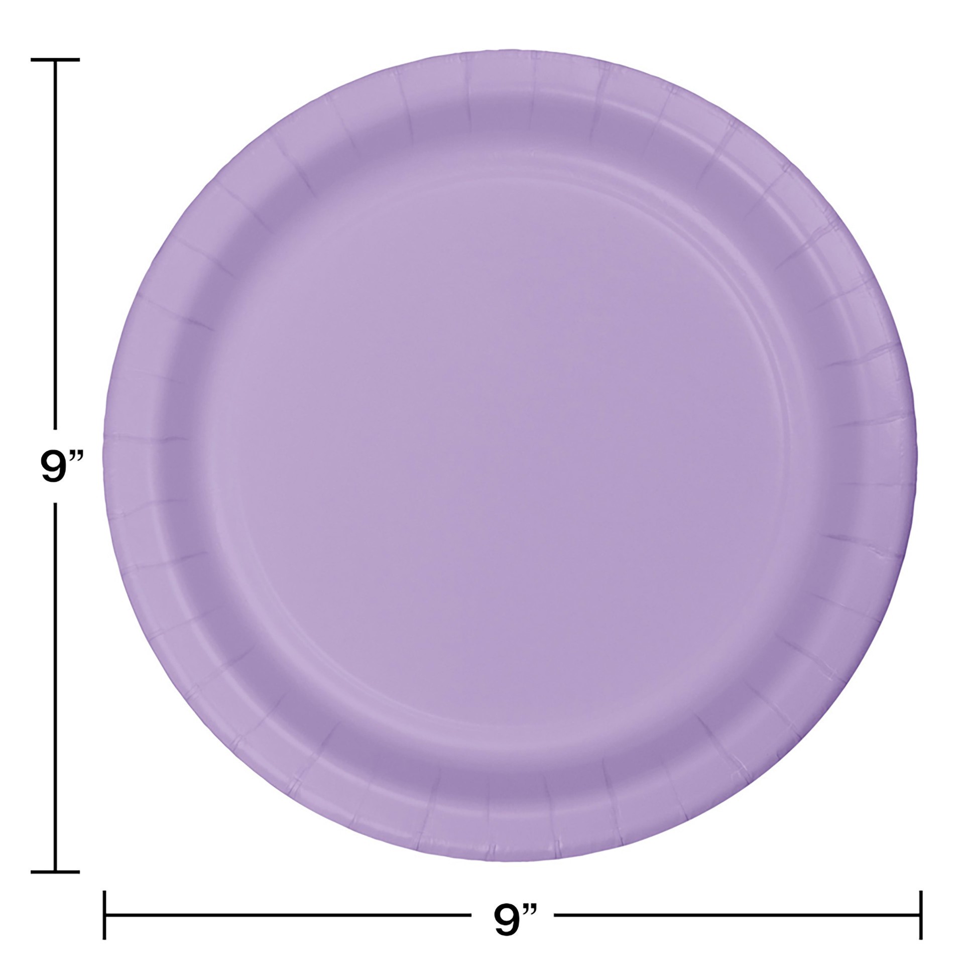 slide 2 of 3, Hoffmaster 9" Solid Paper Plates, 24ct., 24 ct