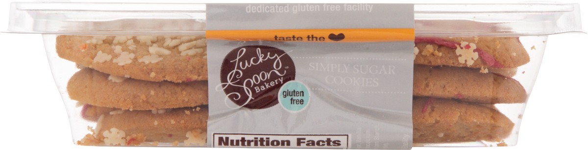 slide 2 of 17, Lucky Spoon Bakery Gluten Free Simply Sugar Cookies 7.5 oz, 7.5 oz