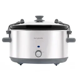 our goods Slow Cooker - Stainless Steel