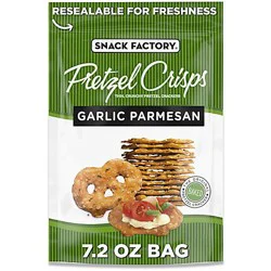 Snack Factory Garlic Parmesan Pretzel Crisps - 7.2 Oz