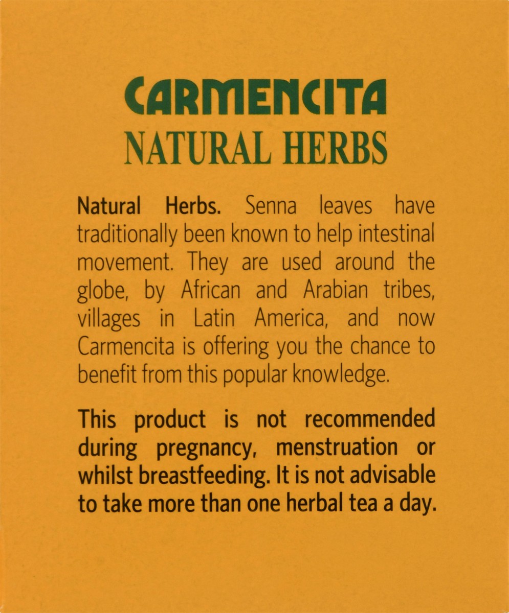 slide 6 of 9, Carmencita Natural Herbs Sen Tea 10 ea, 1 ct
