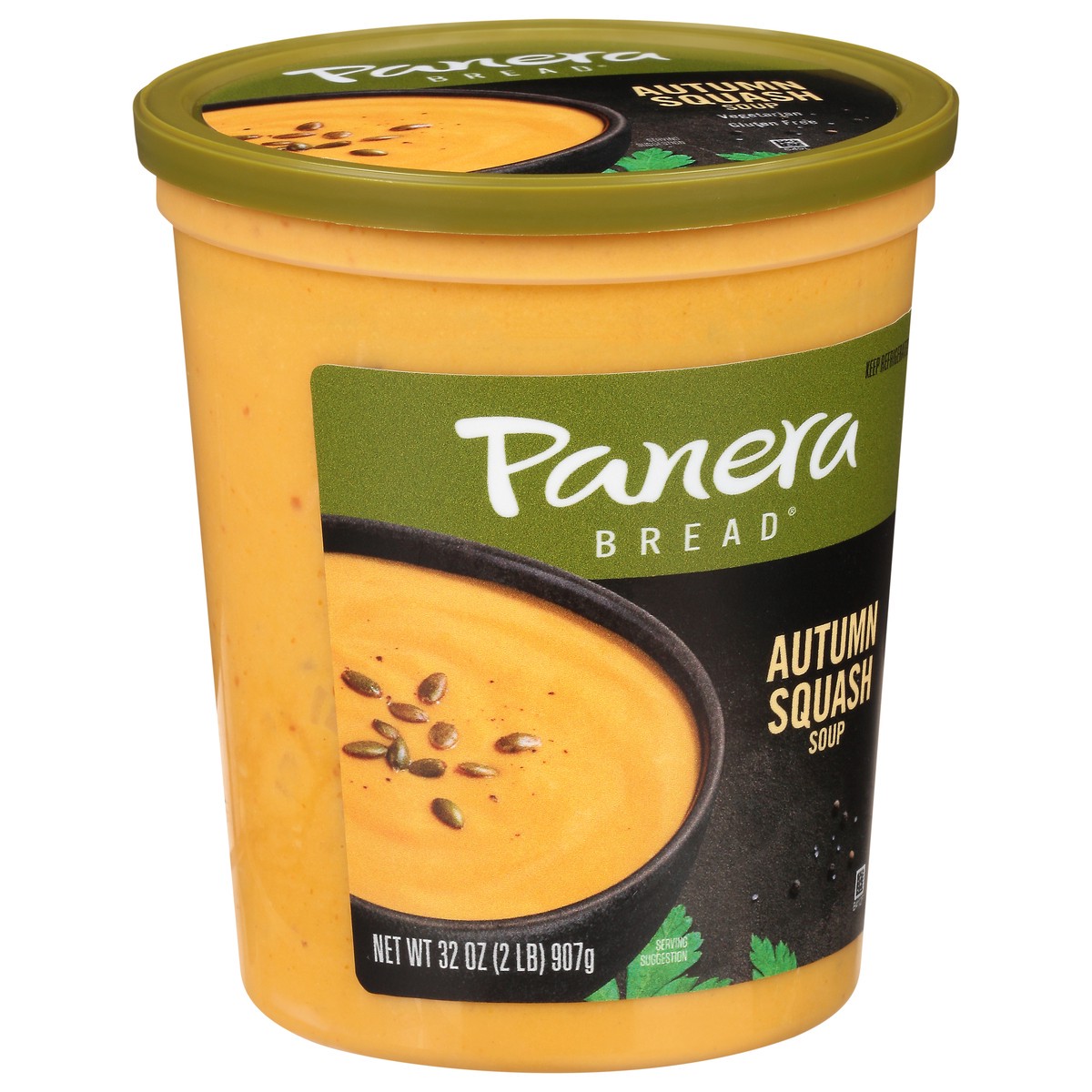 slide 10 of 11, Panera Bread Autumn Squash Soup, 32 OZ Soup Cup (Gluten Free), 32 oz