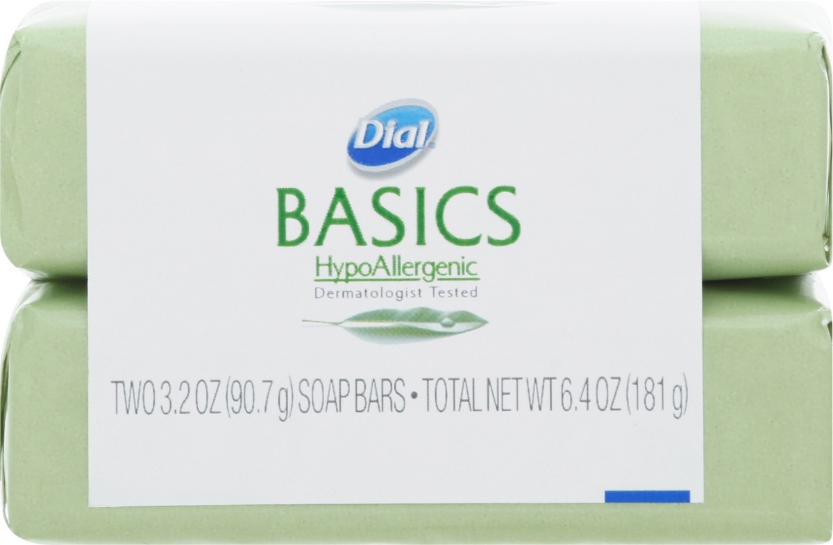 slide 12 of 12, Dial Basic Bar Soap 2Pk, 2 ct; 6.4 oz