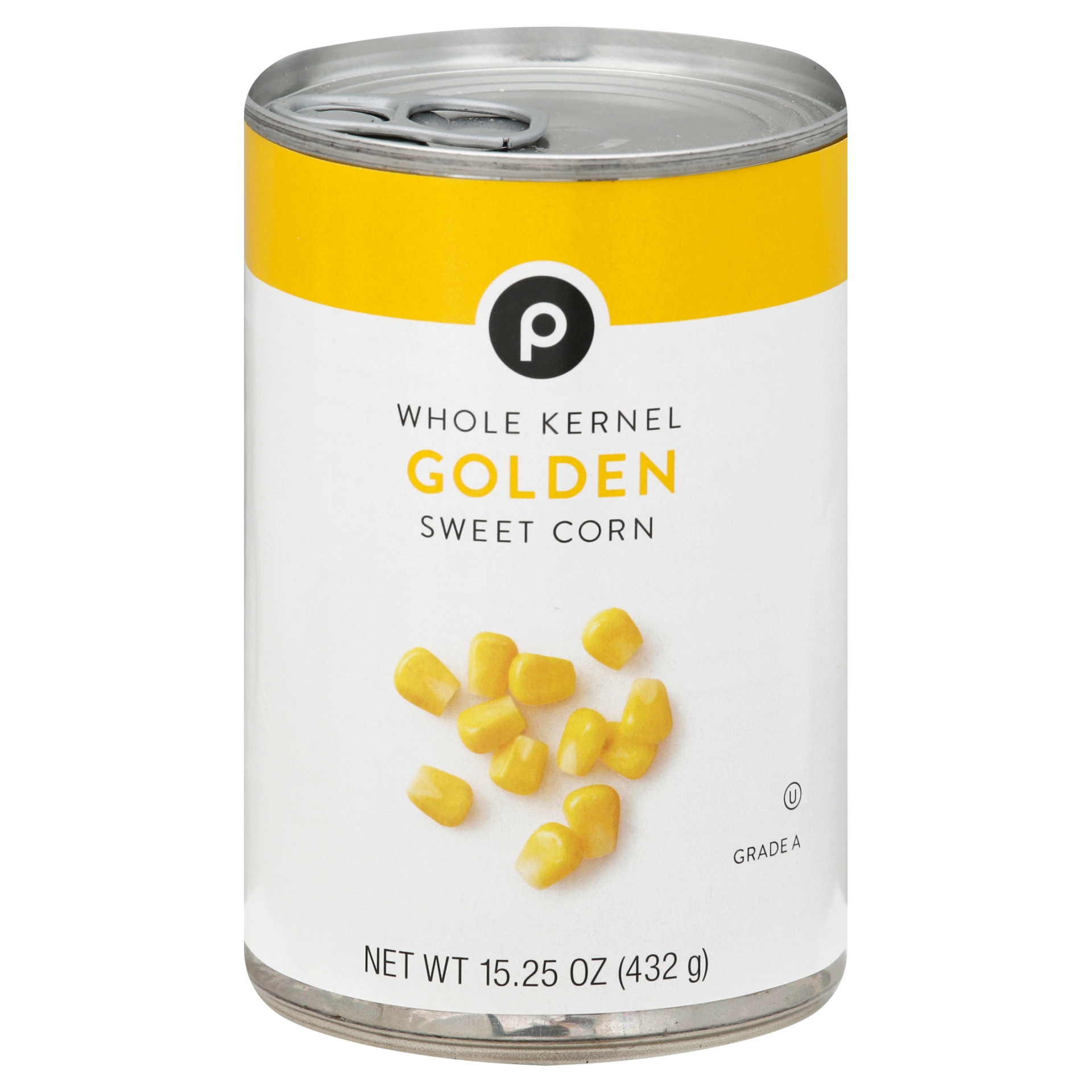 slide 1 of 1, Publix Whole Kernel Golden Sweet Corn, 15.25 oz
